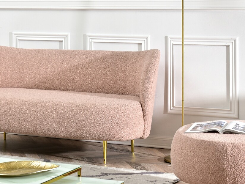 Pohovka trojsedačka Cadmio 3 (zlatá)