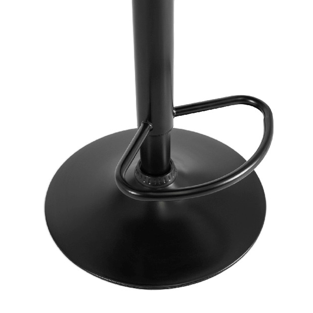 Barová židle Normativa (černá látka)