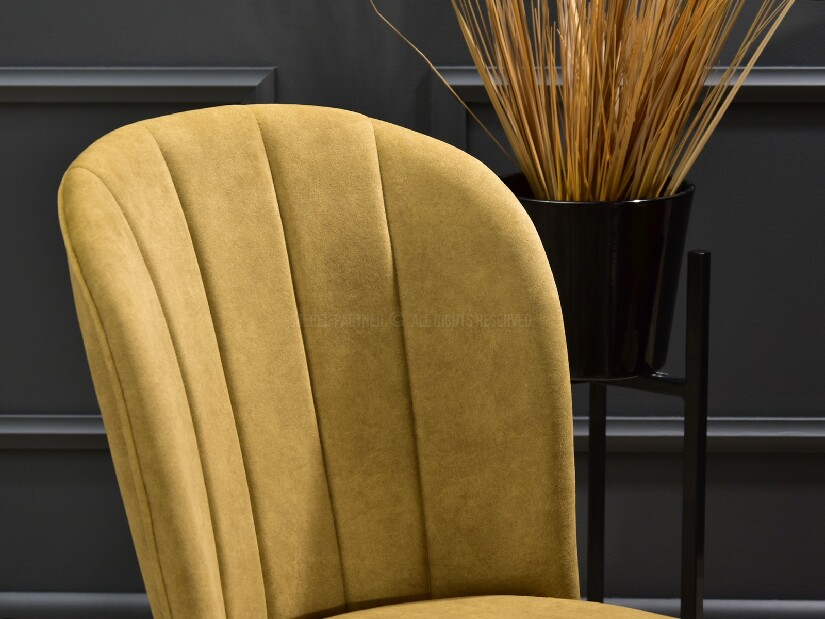 Jídelní židle Obrar (zlatá)