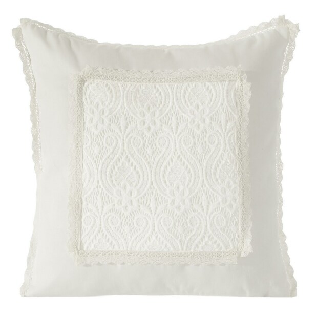 Ozdobný polštář 45x45 cm Goja (krémová) (2 ks)