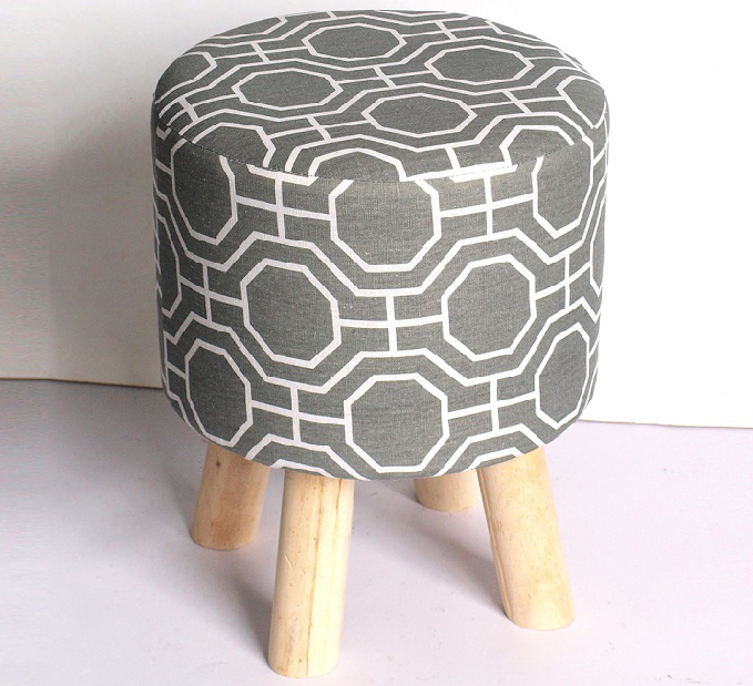 Taburet Tafel (šedá)