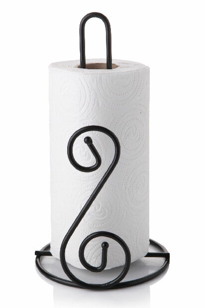 Držák na papírové utěrky Buste (černá)