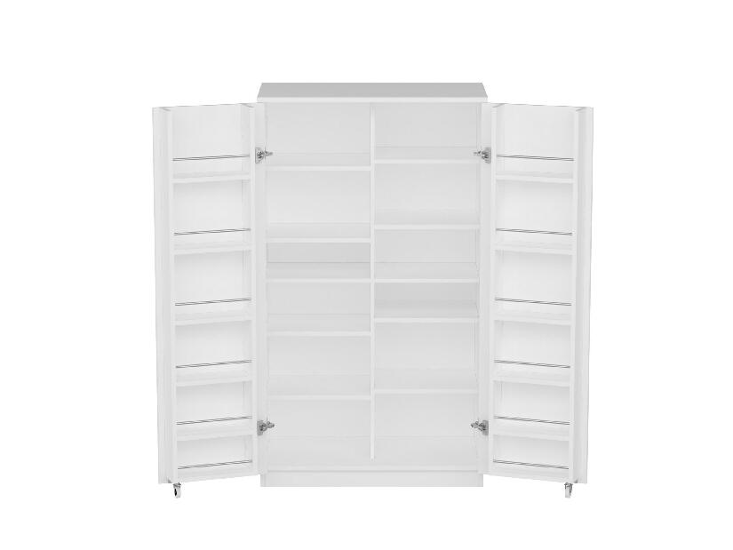 Potravinová kuchyňská skříňka Passek (bílá)