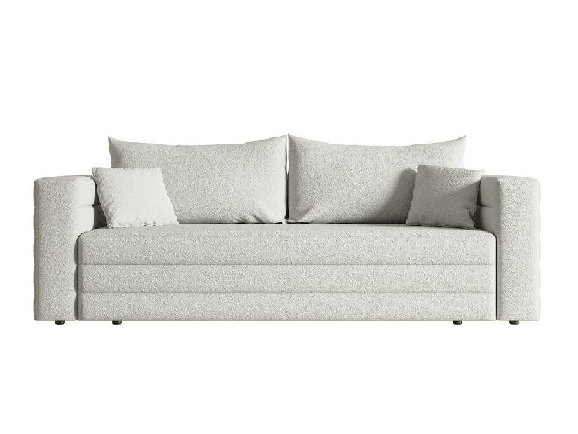 Pohovka třísedačka Liluetta (krémová + černá)