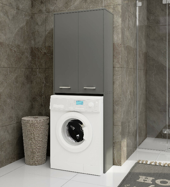 Skříňka nad pračku Fulgor 180 (grafit)