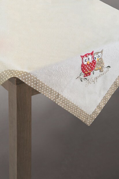 Ubrus 85x85 cm Moira (béžová) (1 ks)