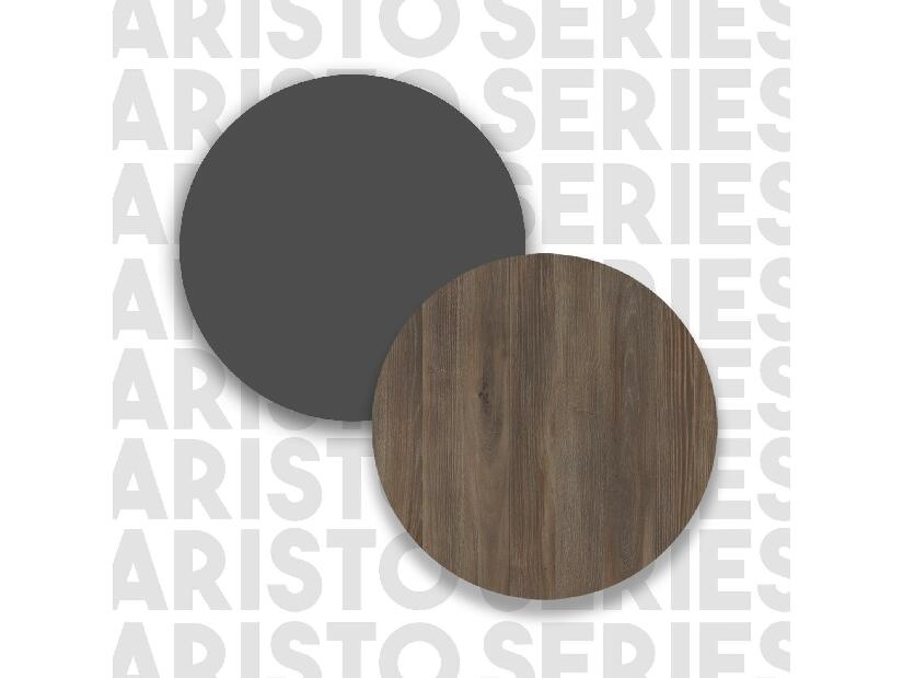 Sada nábytku do dětského pokoje Arvokan (hnědá + antracit)