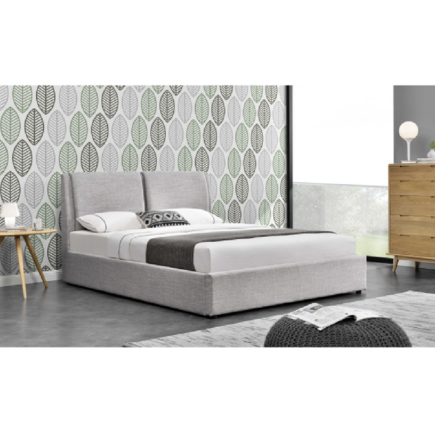 Manželská postel 180 cm Gulia (s roštem)