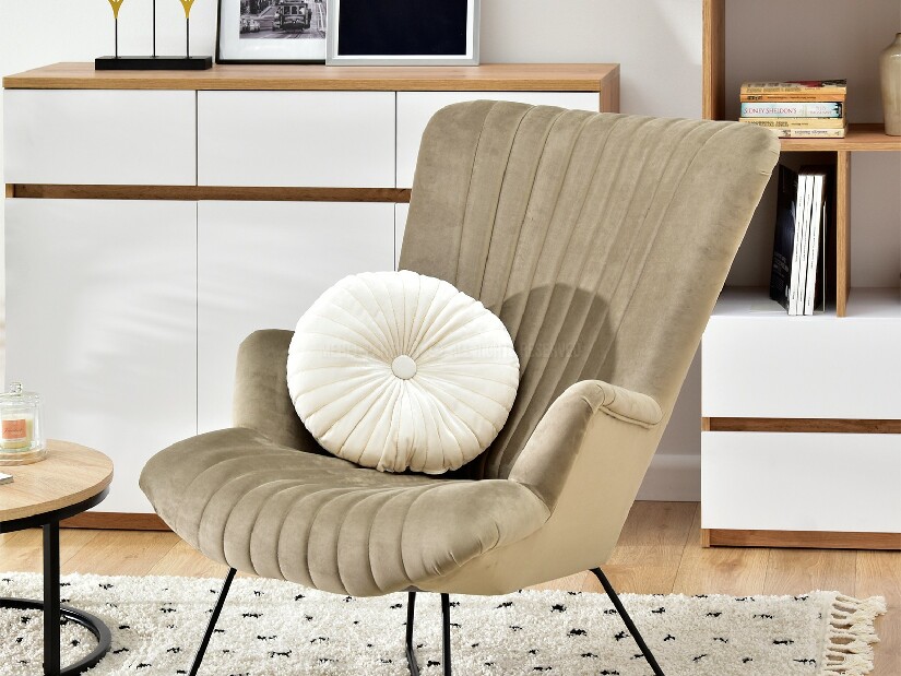 Relaxační křeslo Nuttshell (černá)