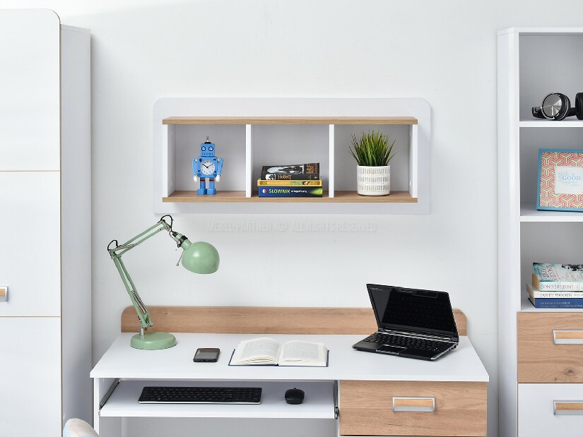 Závěsná police Congresual C09 (bílá)