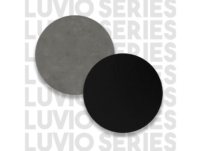 Sada nábytku do obývacího pokoje Levoretta 33 (šedá + černá)