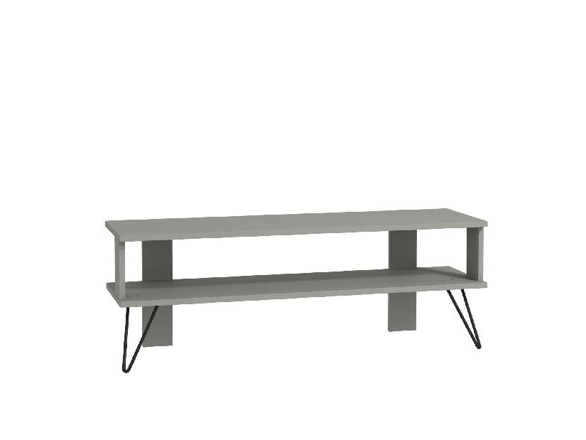 TV stolek/skříňka Dual (šedá)