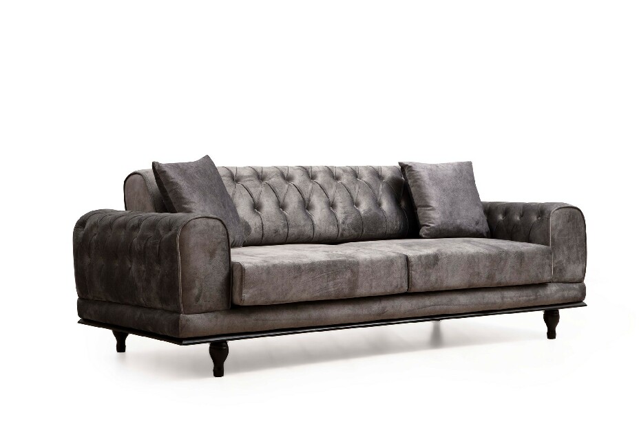 Třísedačka Alfredo (Antracit)