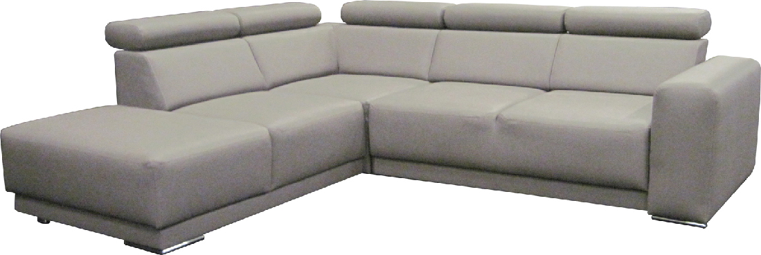 Rohová sedací souprava BRW Padwa Lux REC.E.2F bílá (L)