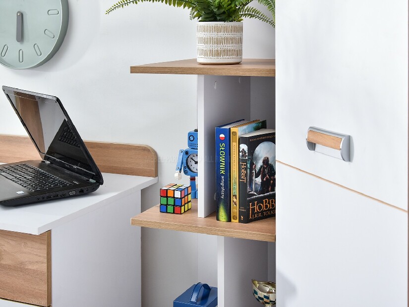 Nábytek do studentského pokoje Clerigo 03 (bílá)