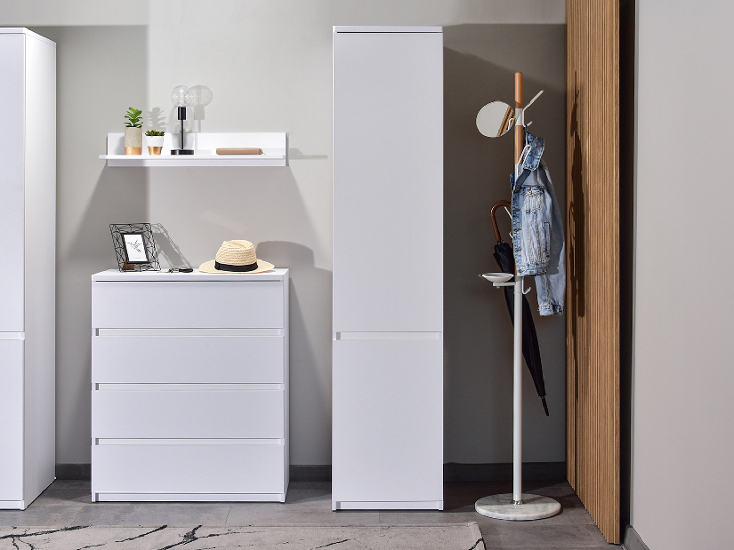 Policová skříň Lehendakari LI02 (bílá)