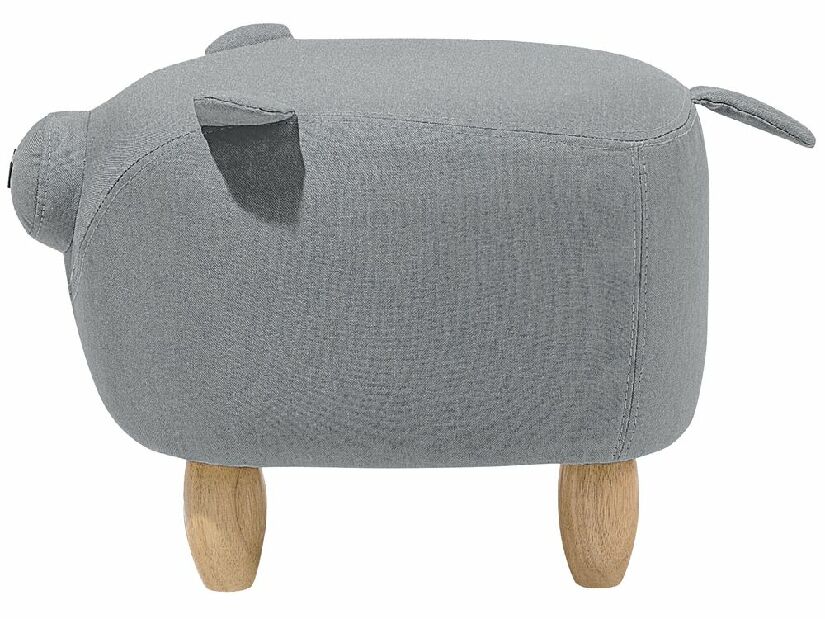 Taburet Pera (světle šedá)