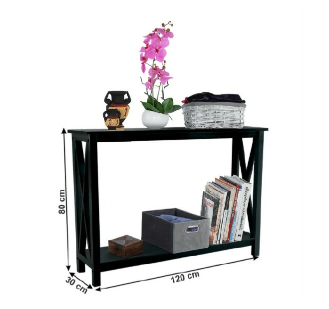 Příruční stolek Apolia (černá)