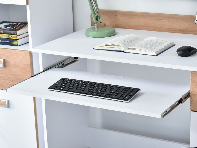 Nábytek do studentského pokoje Clerigo 07 (bílá)