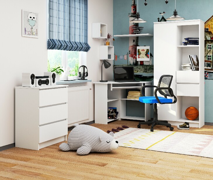 PC stolek Trata (bílá)