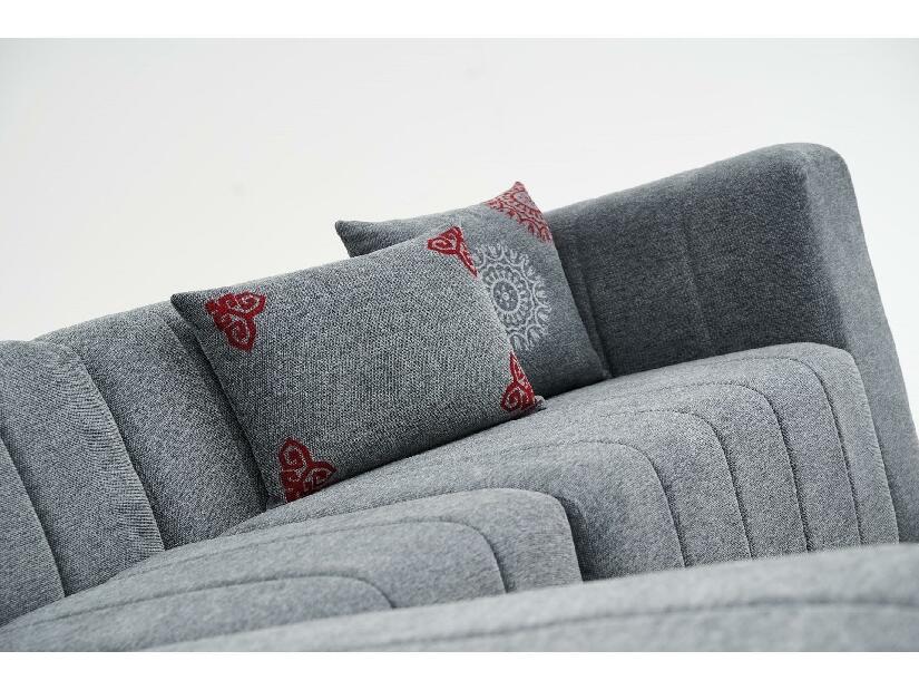 Rohová sedačka Beyzometta (L) (šedá)