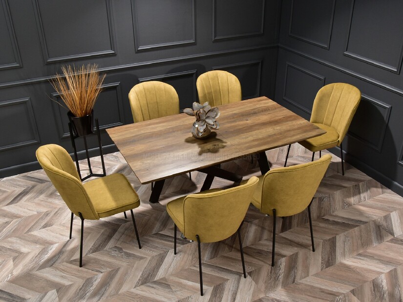 Jídelní židle Obrar (černá)