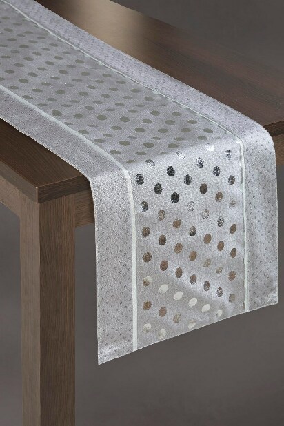 Ubrus 33X140 cm Candys (metalická) (1 ks)