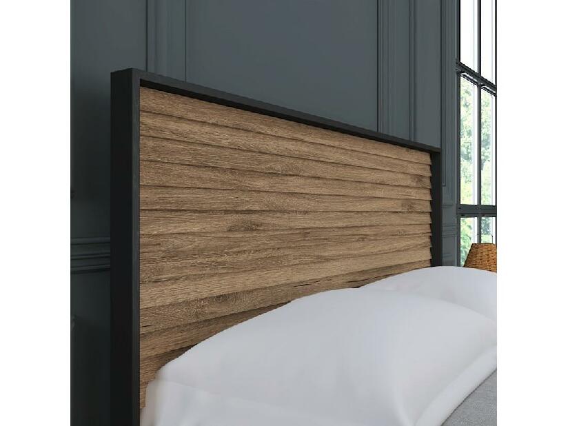 Manželská postel Franc 69 (ořech)