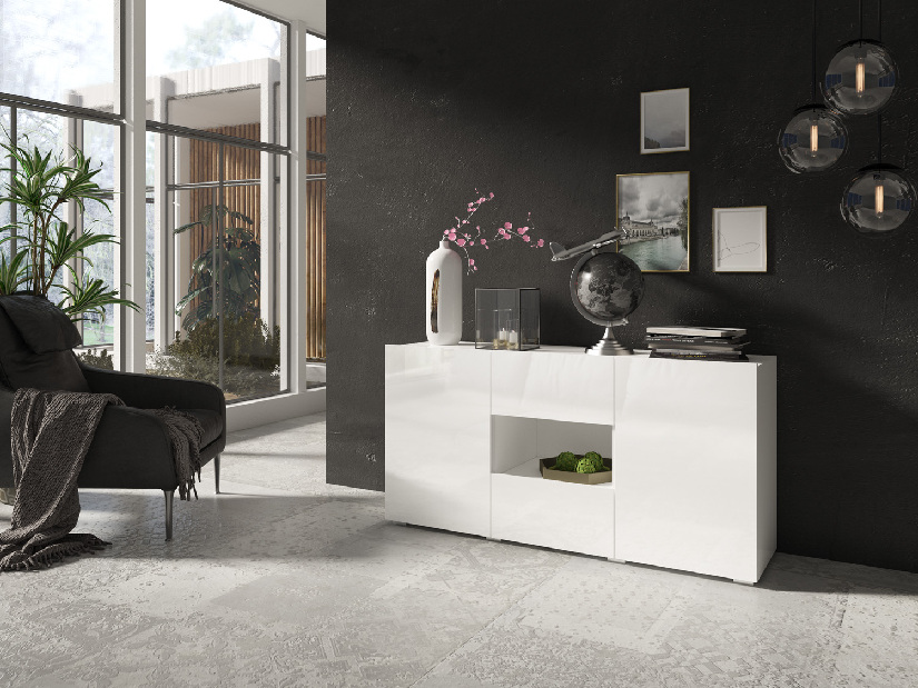 Vitrína Della Typ 26 (bílá)