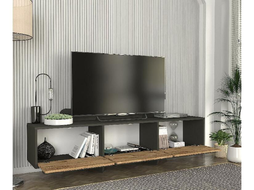 TV stolek/skříňka Maggy TV (antracitová borovice atlantická)