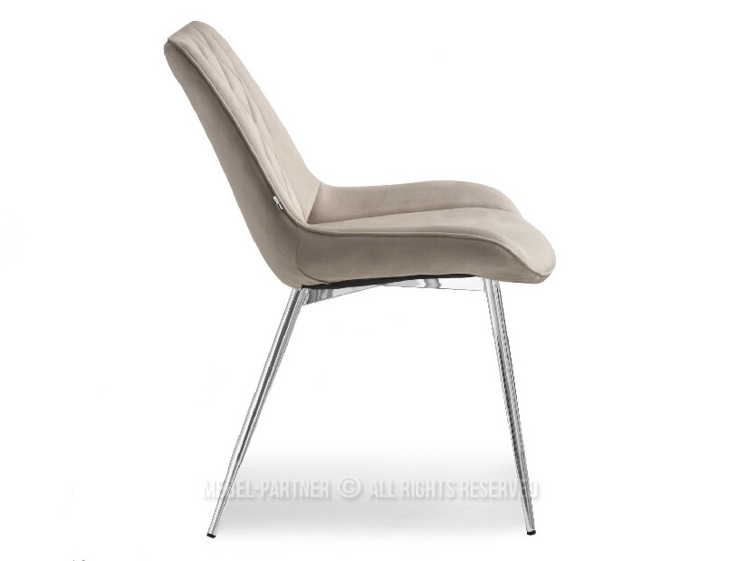 Židle Aron (béžová + měděná)