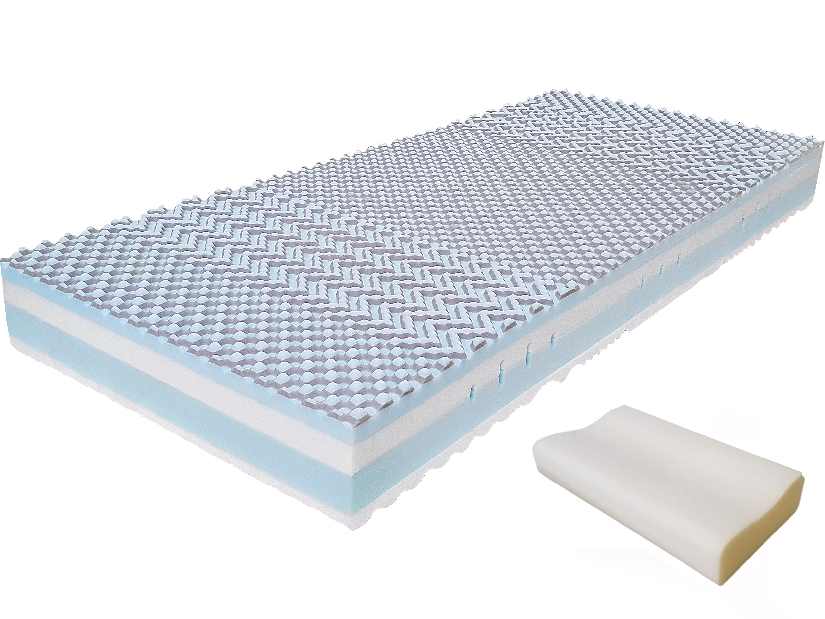Pěnová matrace Benab Supreme 200x180 cm (T3/T4) (s polštářem)