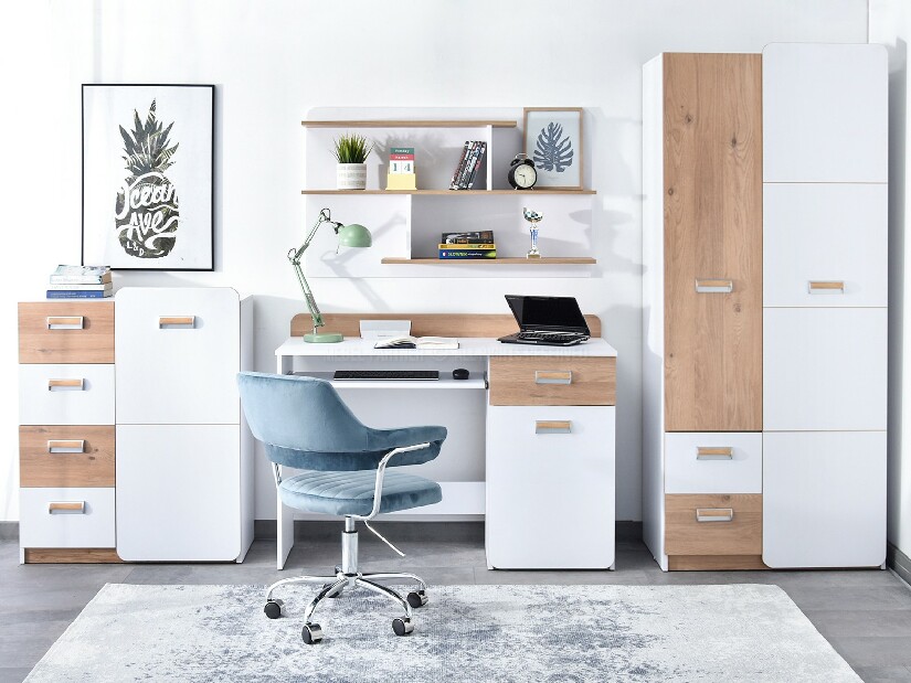 Závěsná police Congresual C08 (bílá)