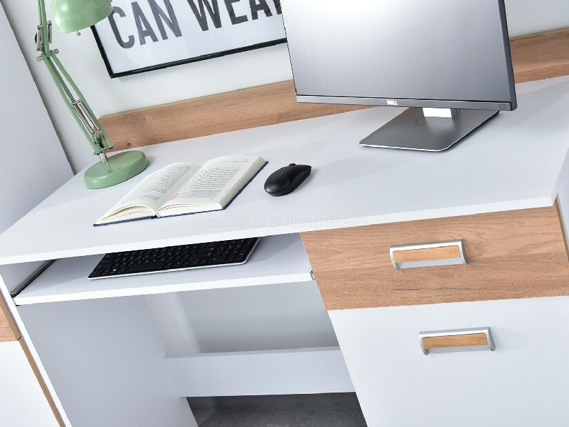 Nábytek do studentského pokoje Clerigo 07 (bílá)