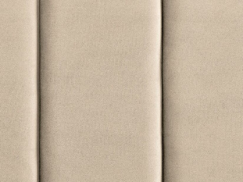 Manželská postel 140 cm Vue (béžová) (s roštem)