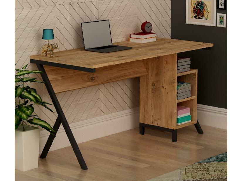 PC stolek Narula Figaro (ořech + černá)