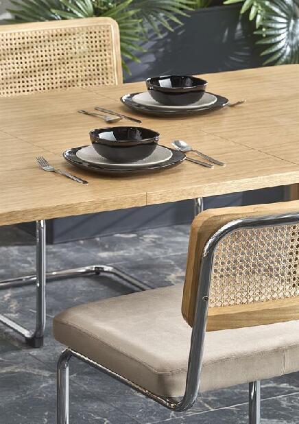 Jídelní stůl Elvira (přírodní dřevo)