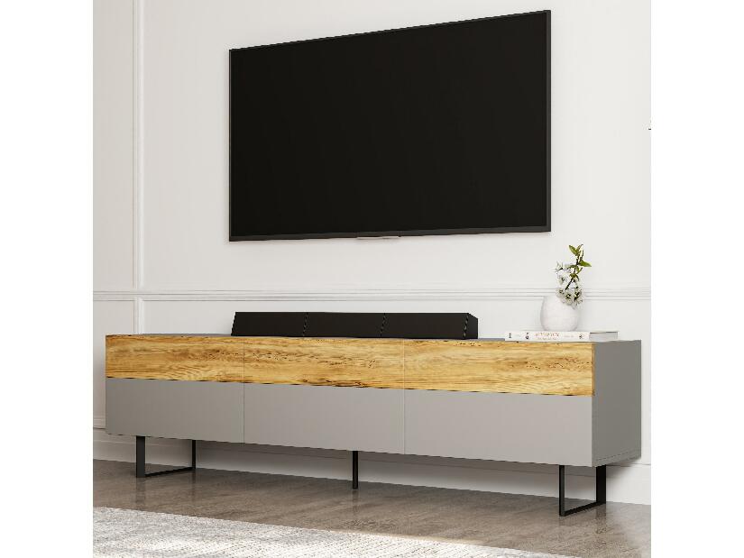 TV stolek/skříňka Sajn (dub šedý)