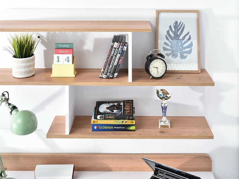 Závěsná police Congresual C08 (bílá)