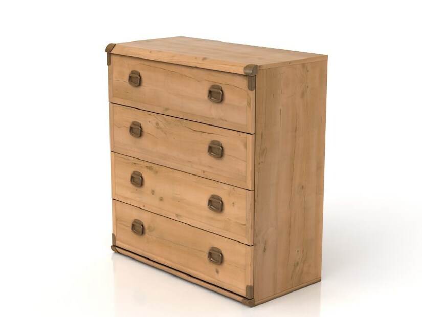 Komoda BRW INDIANA JKOM 4S/80 (Borovice antická)