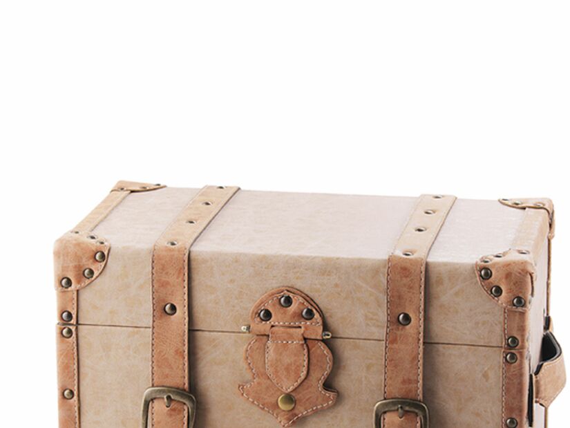 Truhla MARULAN (33 cm) (hnědá)