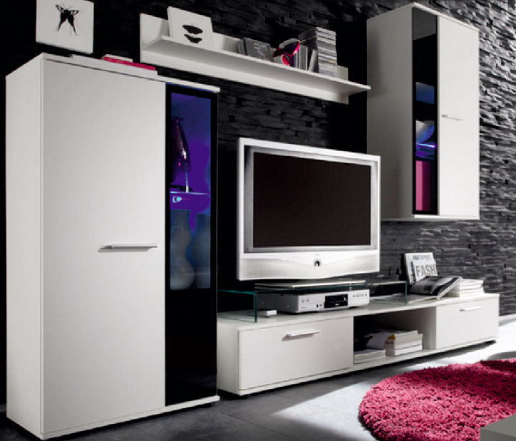 Obývací stěna Salsa LED (s osvětlením)