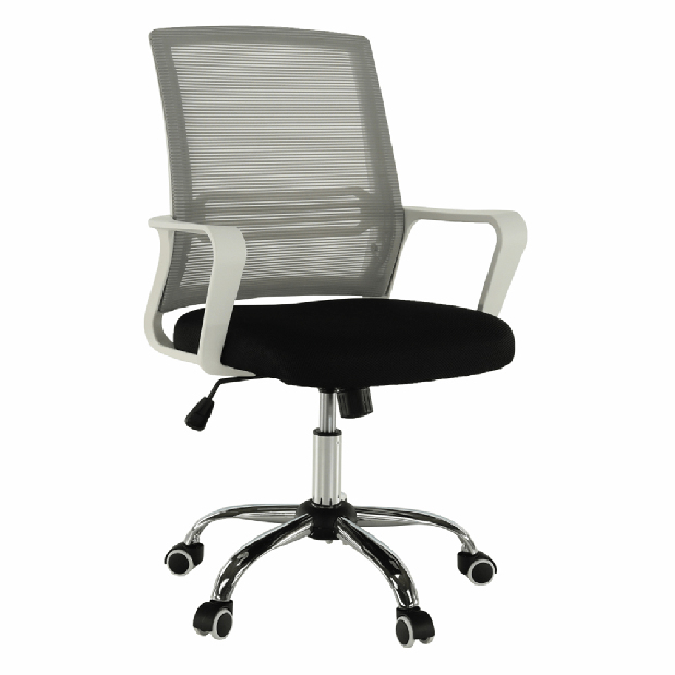 Kancelářská židle Aphin (šedá + černá)