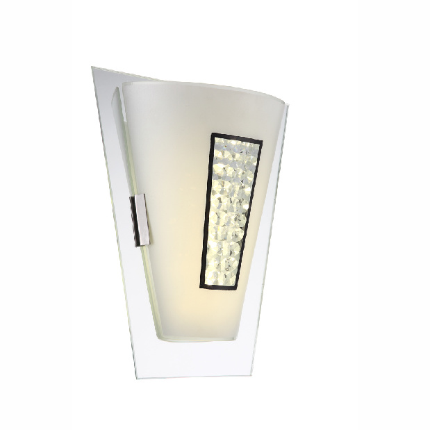 Stropní/nástěnné svítidlo LED Amada 48240W (moderní/designové) (chrom + opál)