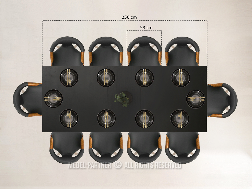 Jídelní stůl Nadador (ořech)