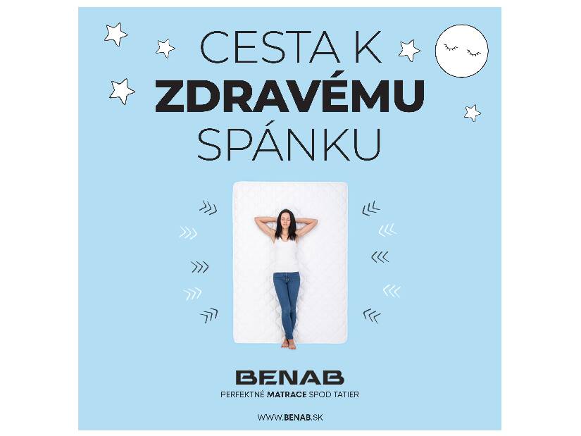 Pěnová matrace Benab Tellus 200x140 cm (T3)