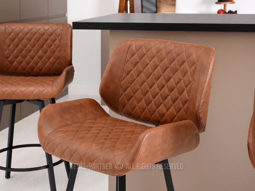 Židle Pia (hnědá + černá)