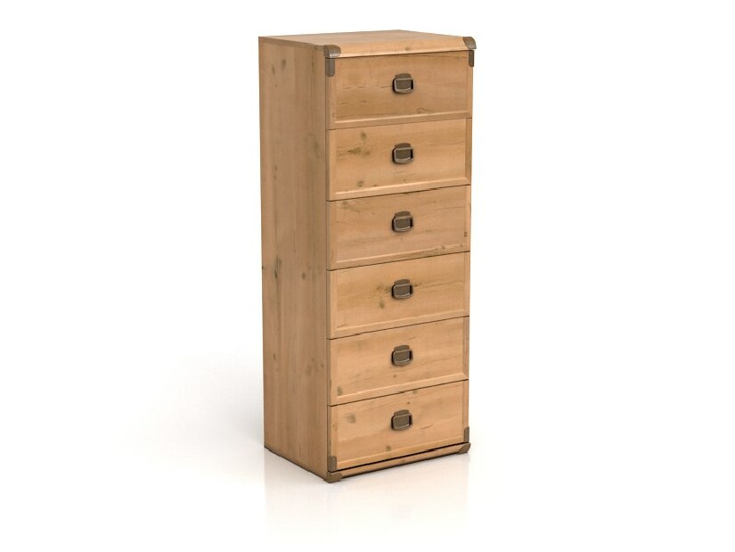 Komoda BRW INDIANA JKOM 6S (Borovice antická)