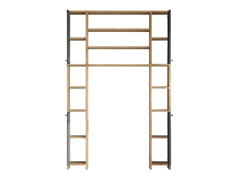  Koupelnová skříňka Lolipop (dub + antracit)