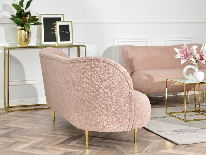 Pohovka trojsedačka Cadmio 3 (zlatá)